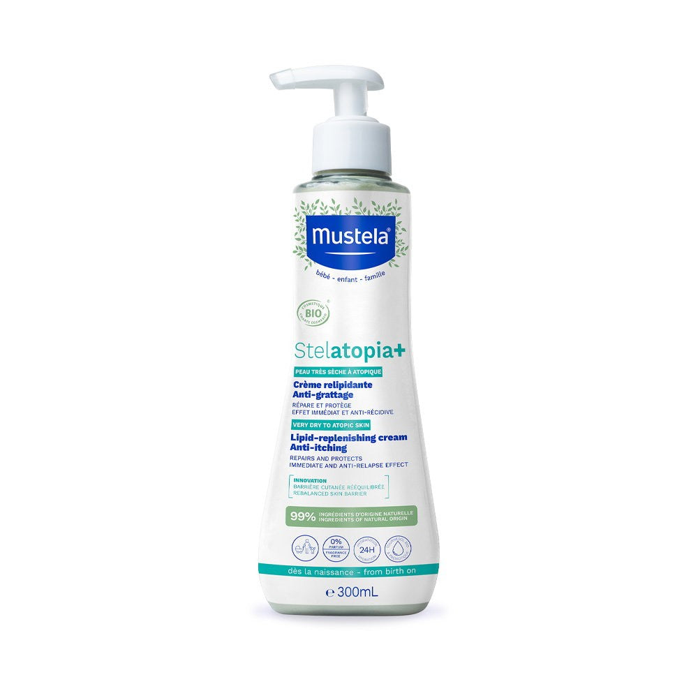 Mustela Stelatopia + Bio Relipidante Anti-Grattage Creme 300ml