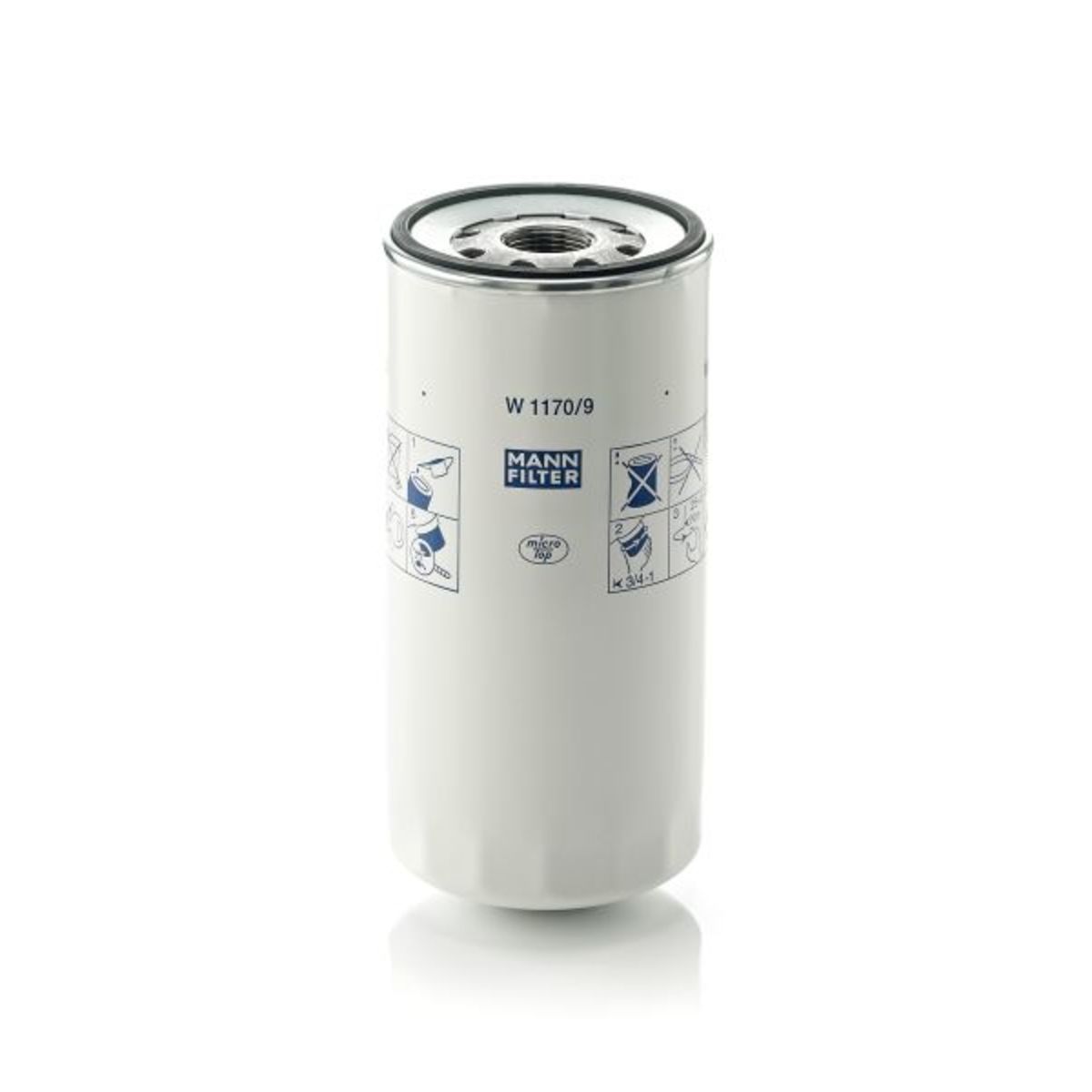 Öljynsuodatin MANN-FILTER W 1170/9