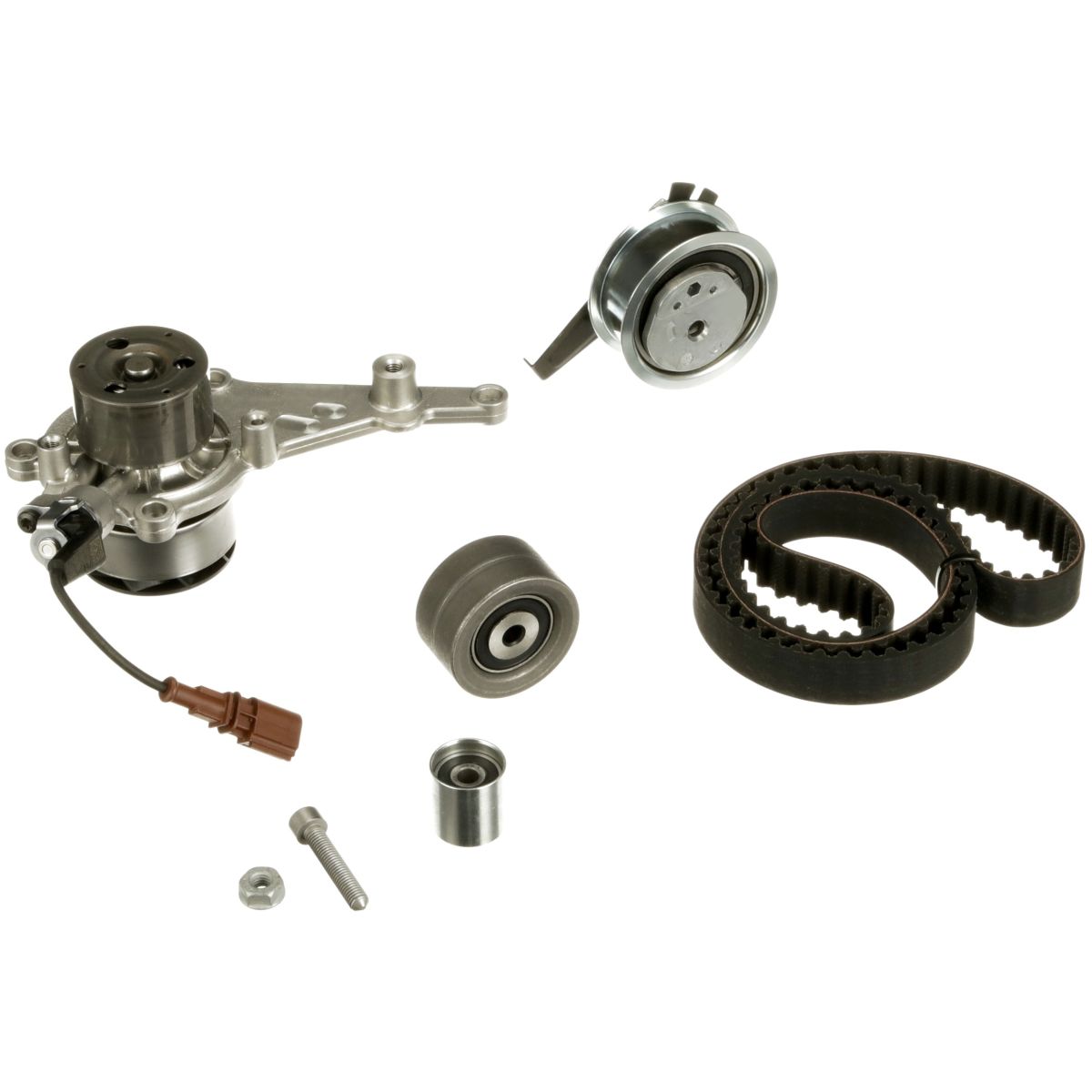 Vesipumppu + jakohihnasarja GATES KP15695XS-1
