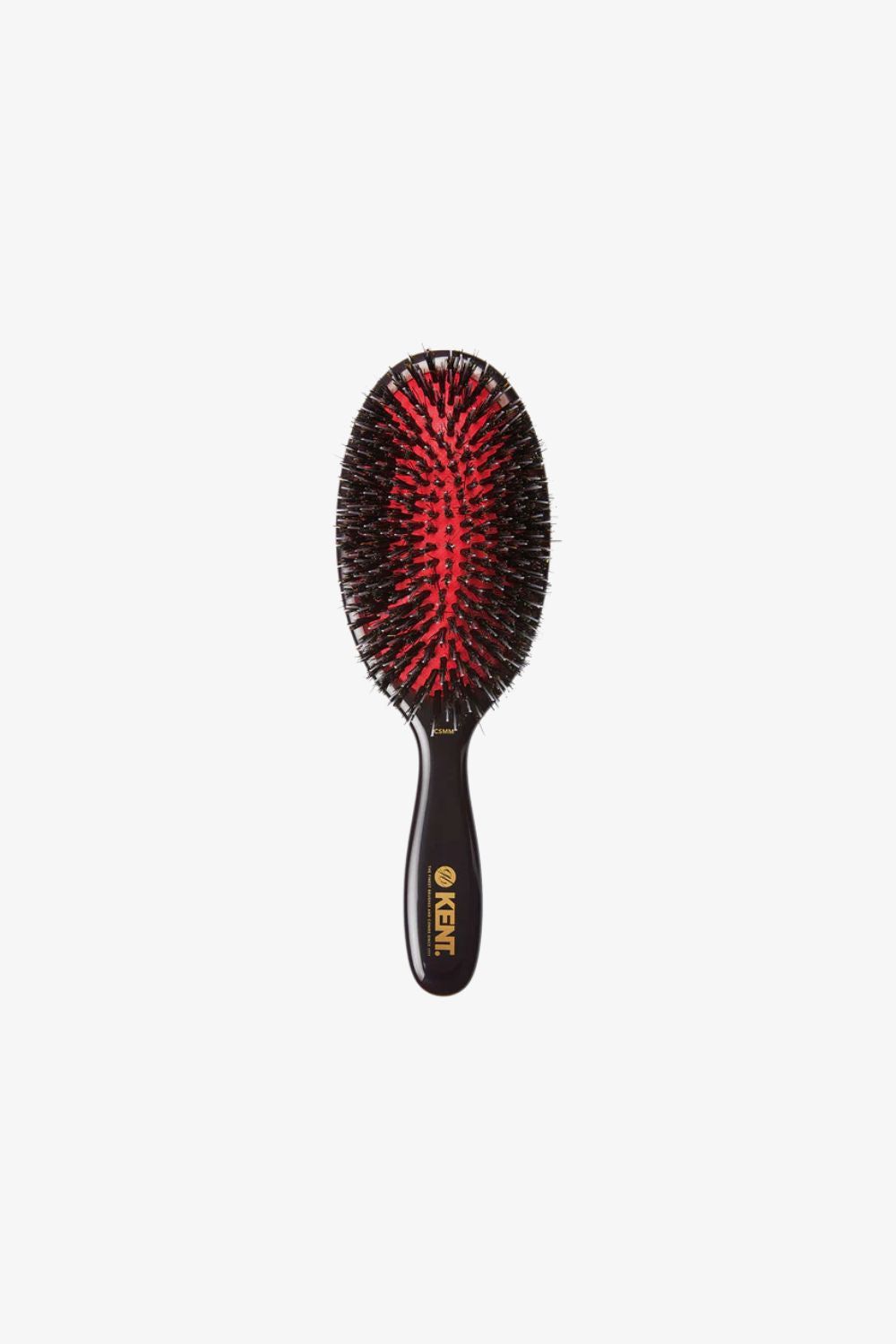 Kent Brushes Classic Shine Medium Black Porcupine Mixed Bristle Hairbrush