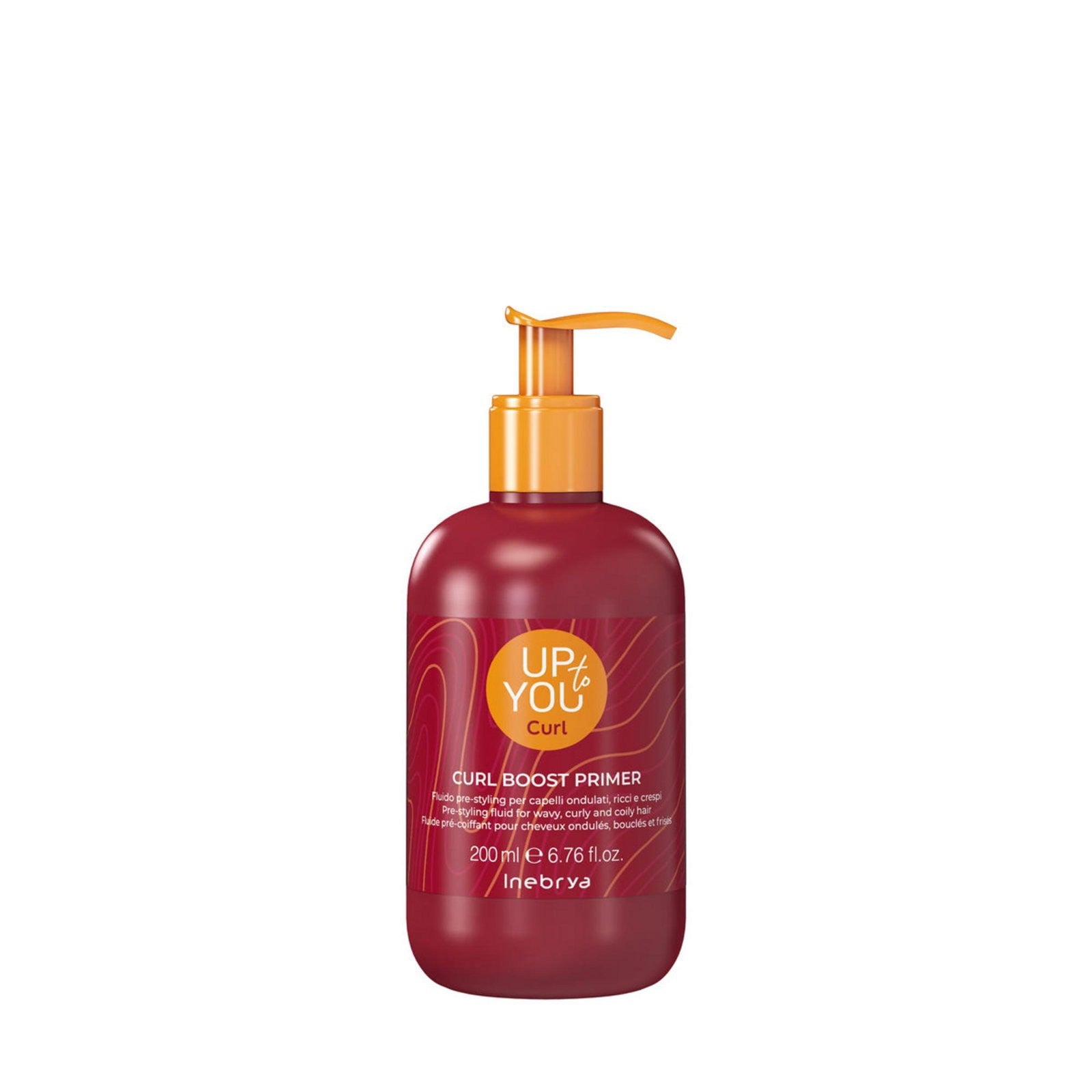 Inebrya Up To You Curl Boost Primer Esimuotoiluneste Kiharoille 200 ml