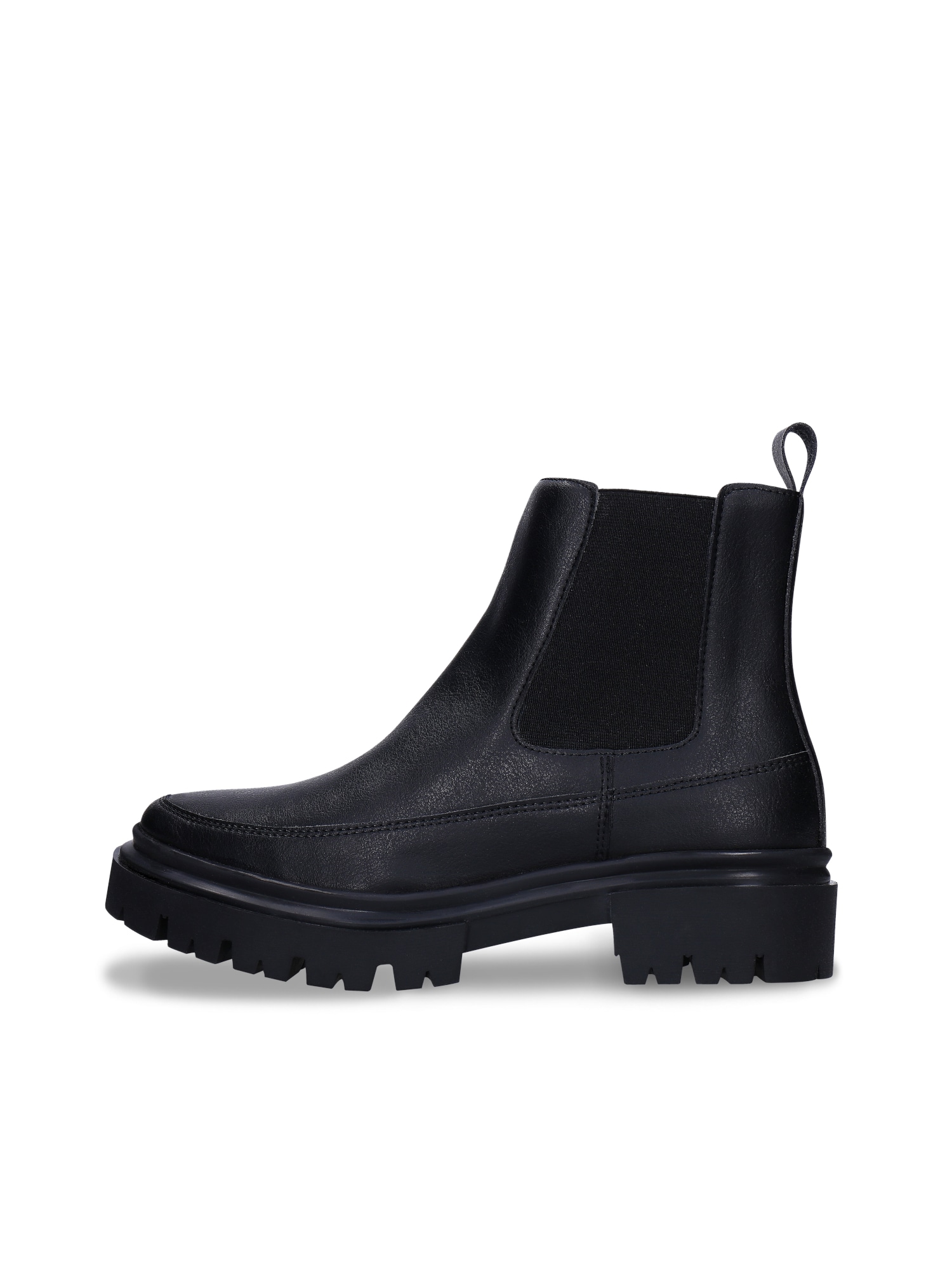 nae Vegan Shoes Chelsea-bootsi 'Selma' musta