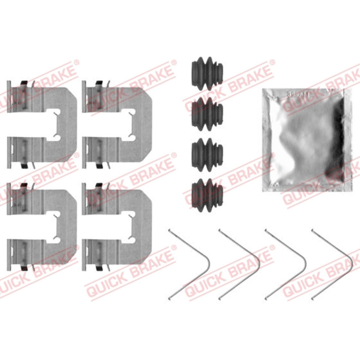 Jarrupalojen asennussarja QUICK BRAKE 109-0068