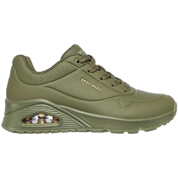 SKECHERS Nauhakengät 'Uno Stand On Air' kulta / oliivi