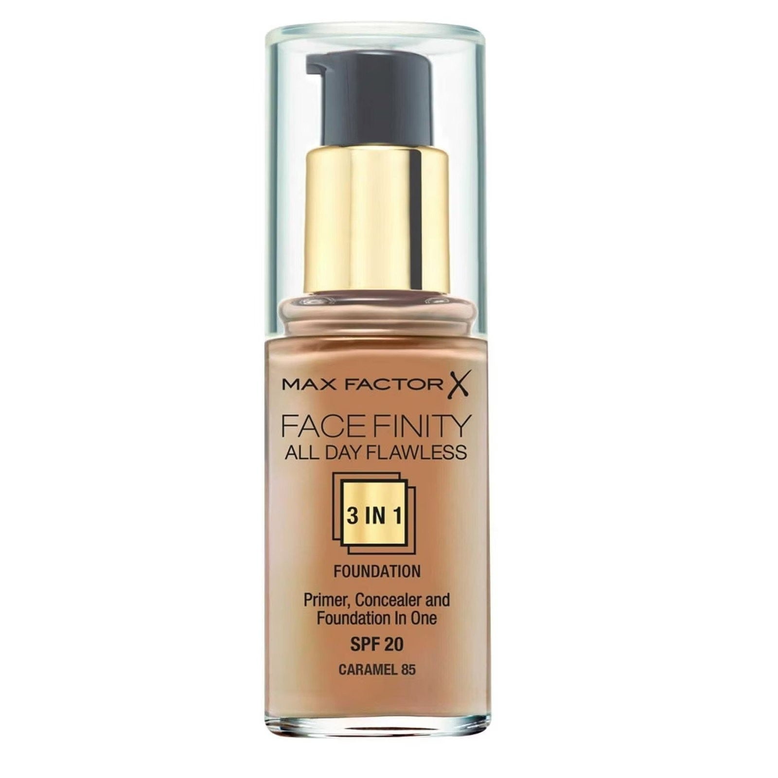 Max Factor Facefinity All Day Flawless Flexi-Hold 3in1 Primer Corrector Foundation SPF20 85 30 ml