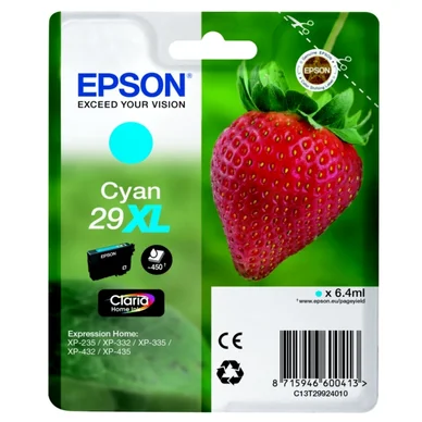 Epson Epson 29XL Mustepatruuna Cyan T2992 Vastaa: N/A
