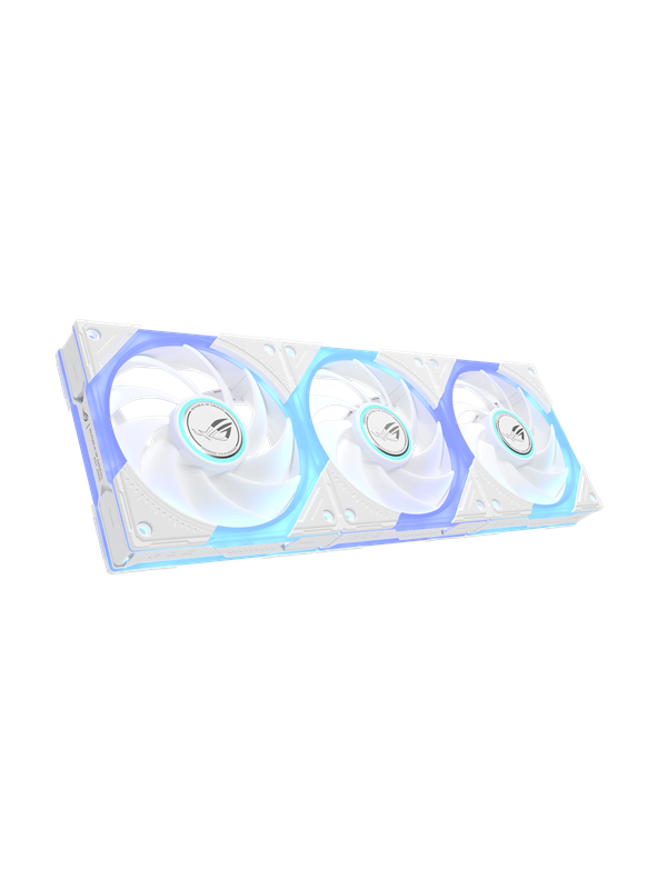 ASUS ROG EURUX GR120 ARGB White Reverse (3-pack) - Kotelotuuletin - 120mm - Valkoinen - 32 dBA