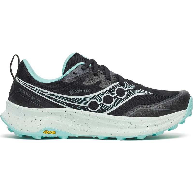 Saucony Peregrine 16 GTX W Black/Aqua - 40