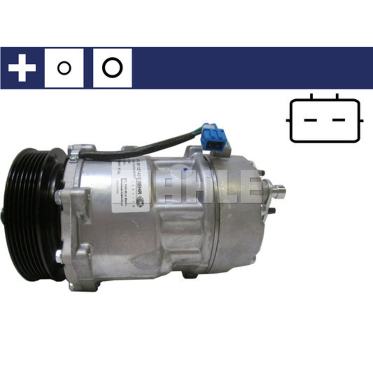 Ilmastoinnin kompressori MAHLE ACP 79 000S