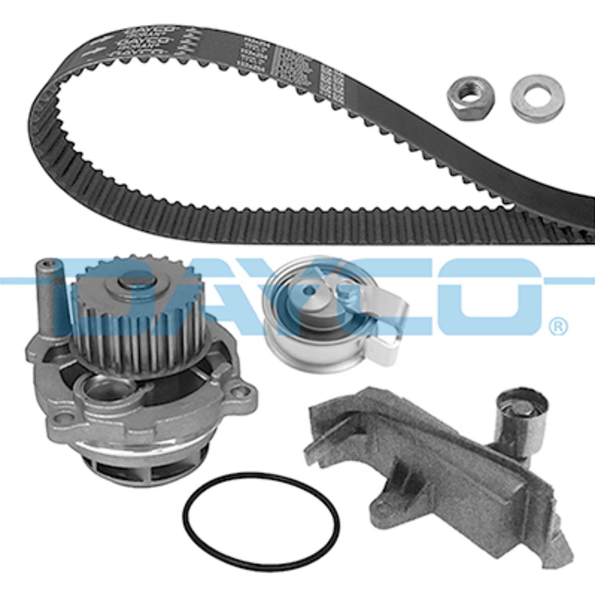 Vesipumppu + jakohihnasarja DAYCO KTBWP3450