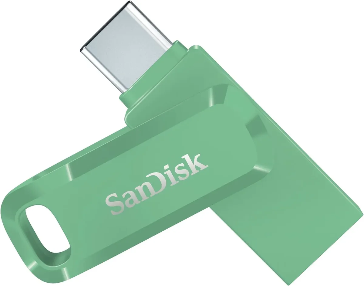 SANDISK Ultra Dual Drive Go - Absintinvihreä - 256GB - USB-tikku