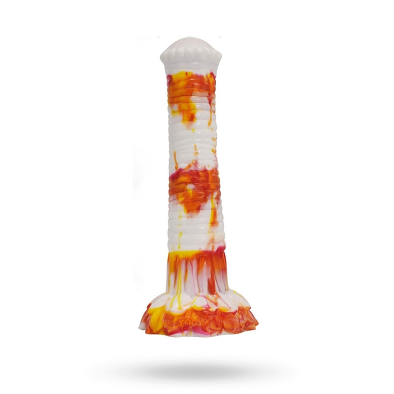 Dildo Tork White-Orange 29 cm Dragon Dildo