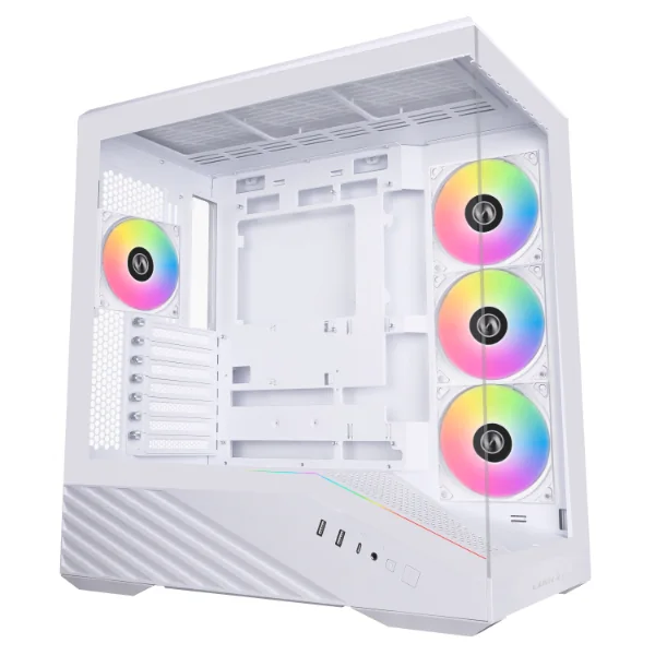 Lian Li V100 White (4x ARGB fans) - Kotelot - Miditower - Valkoinen