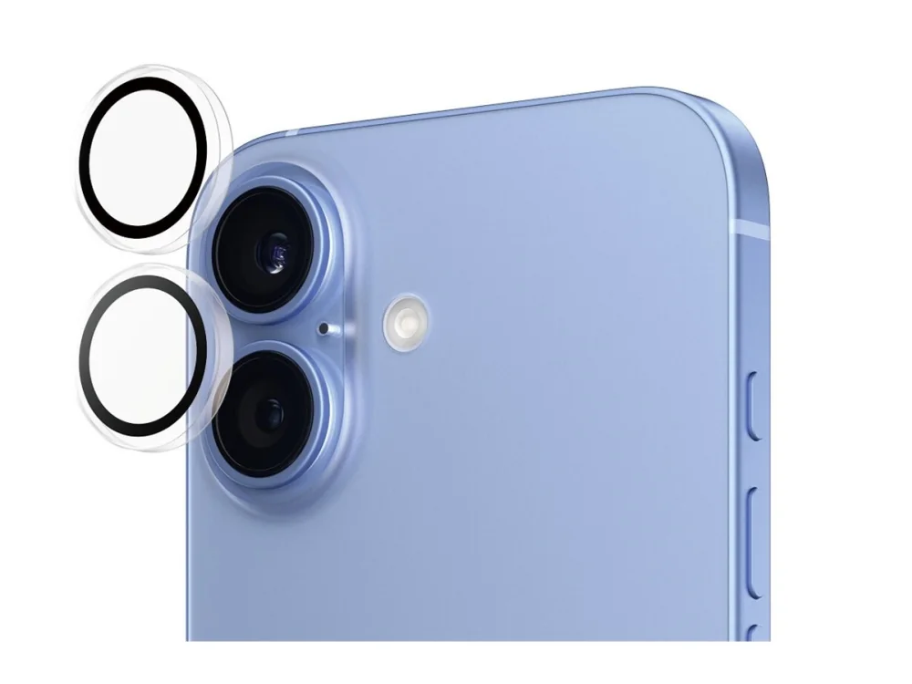 PanzerGlass ® Hoops® Camera Lens Protector Transparent iPhone 16 | 16 Plus, Apple, Apple - iPhone 16, Apple - iPhone 16 Plus, Asennus kuivana, Naarmuuntumisenkestävä, Iskunkestävä, Läpinäkyvä, 1 kpl