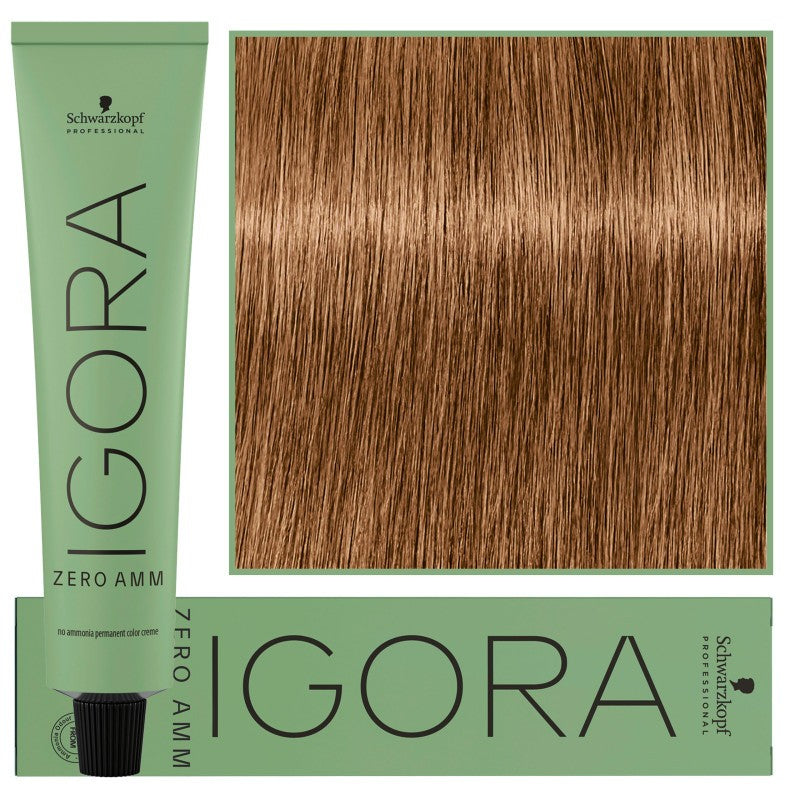 Schwarzkopf Professional Igora Zero Amm Hiusväri 60ml 7-60 | Keskiruskea Luonnollinen Suklaablondi