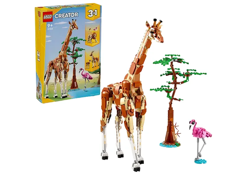 Creator blocks 31150 Wild safari animals