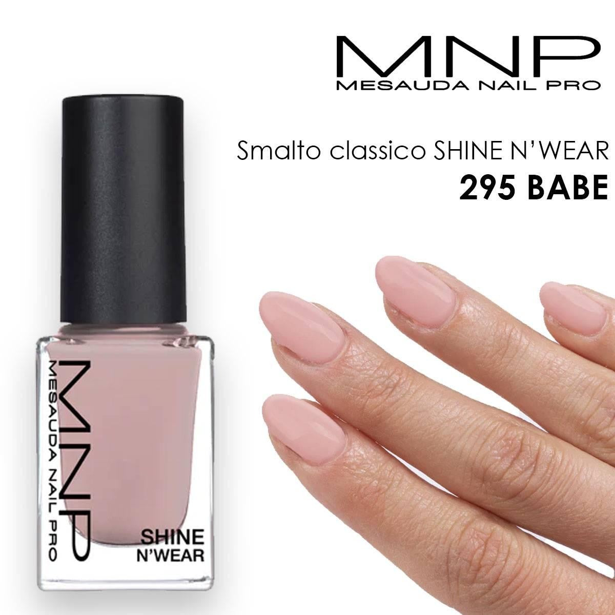 Mnp klassinen kynsilakka shine n' wear 295 babe
