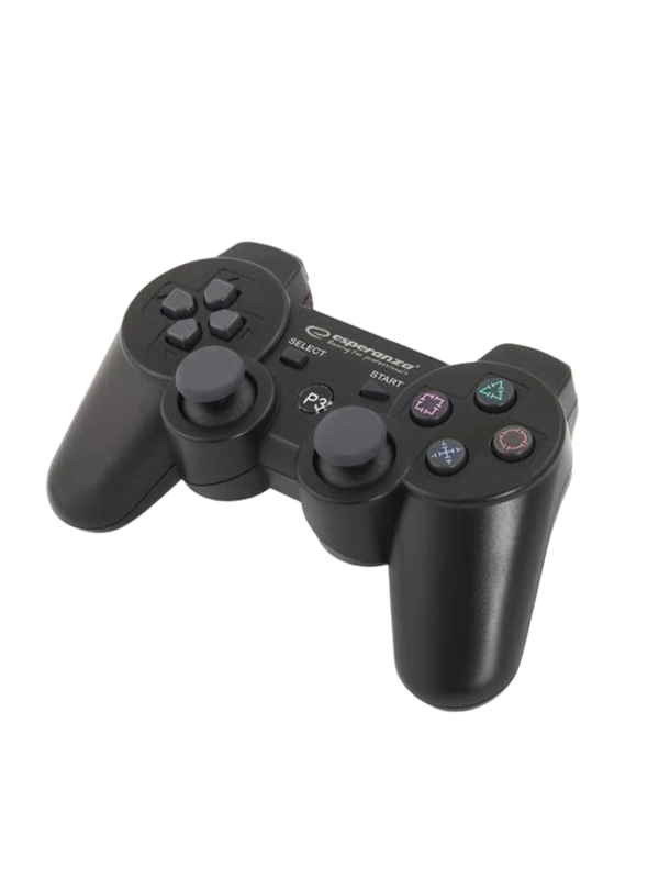 Esperanza Wireless GamePad PS3 Marine Musta EGG109K - Wireless Controller - Sony PlayStation 3