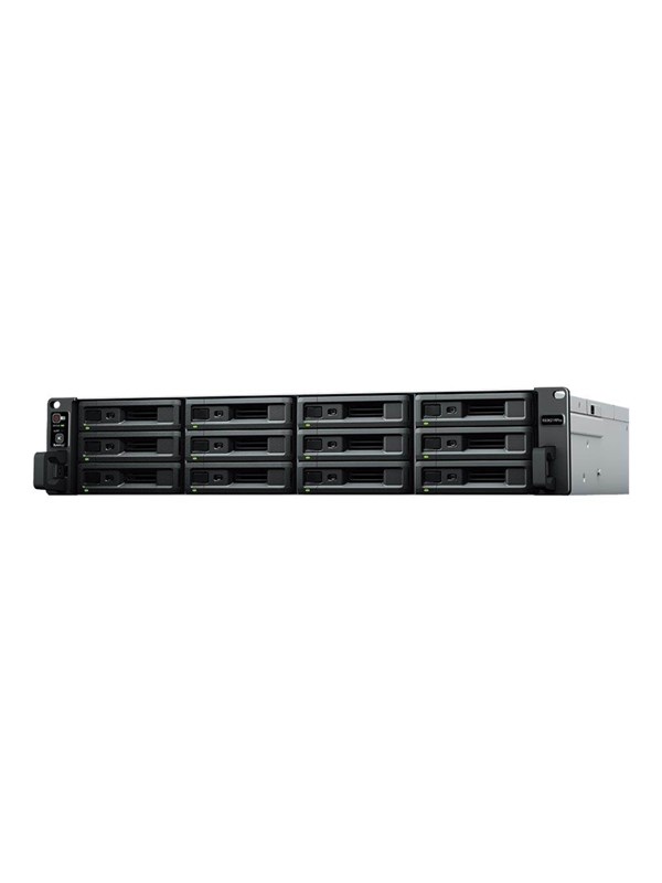 Synology RS3621RPxs - NAS-palvelin, Musta