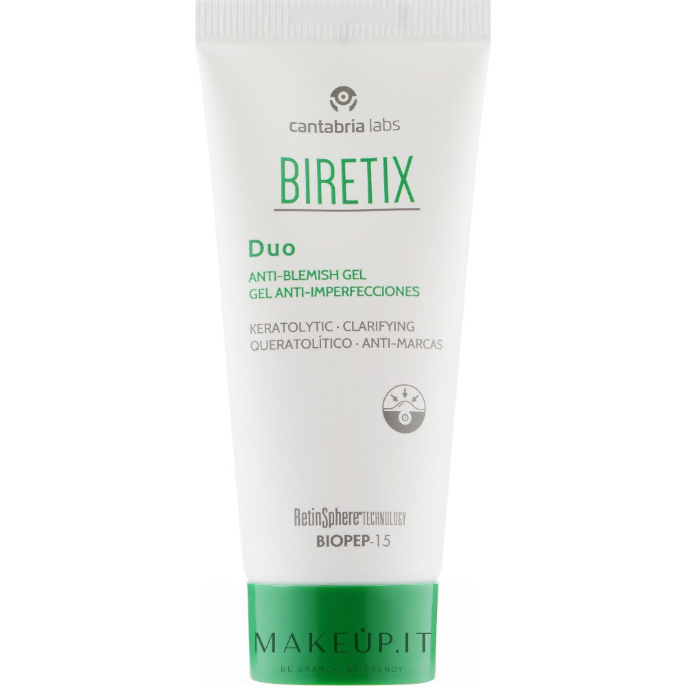 Epätäydellisyyttä ehkäisevä geeli Endocare Biretix Duo 30ml