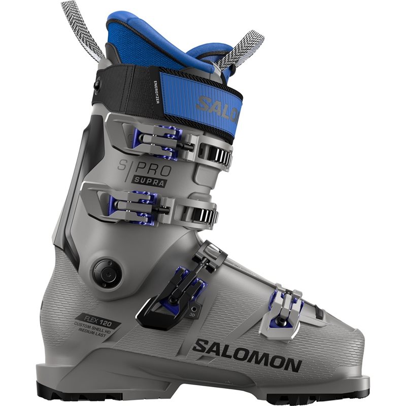 Salomon S/Pro Supra 120 Gw Steel Grey/Black/Race Blue - 25/25.5