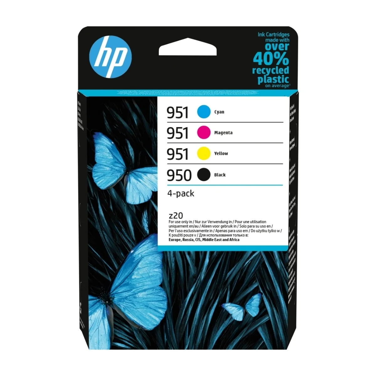HP 950 musta/951 syaani/magenta/keltainen 4-pakkaus värikasetti