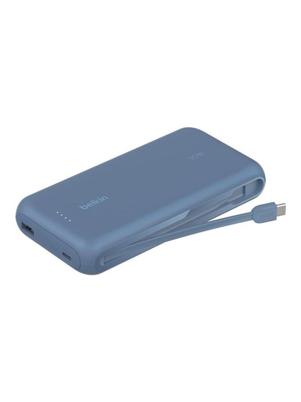 Belkin BoostCharge Power Bank 20K 20000mAh, 30W -varavirtalähde, Sininen