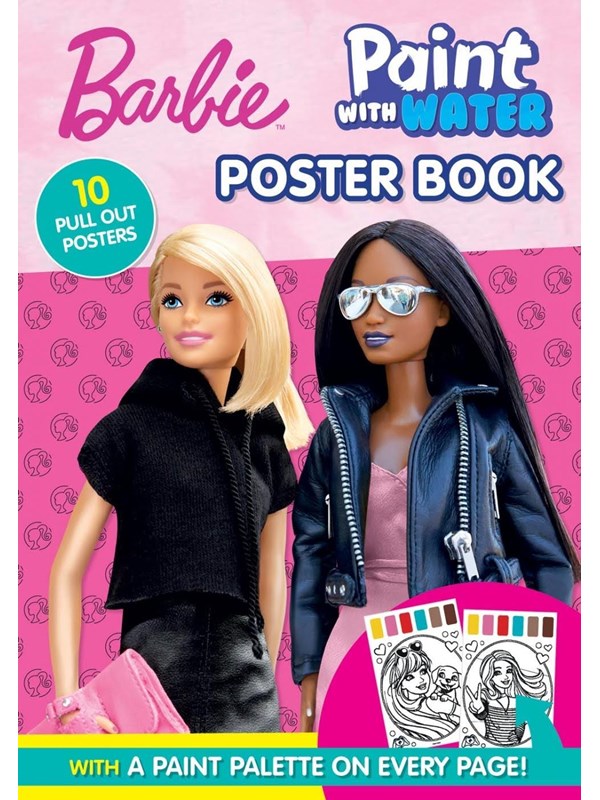 Barbie Paint With Water Julistekirja
