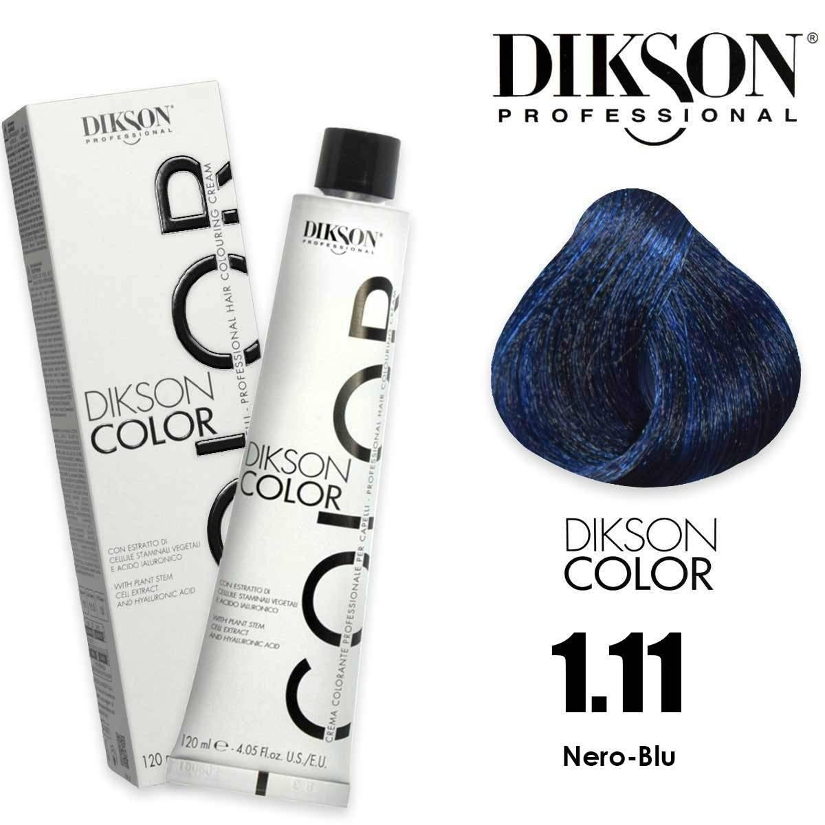 Dikson väri 120 ml 1,11 - 111 musta sininen