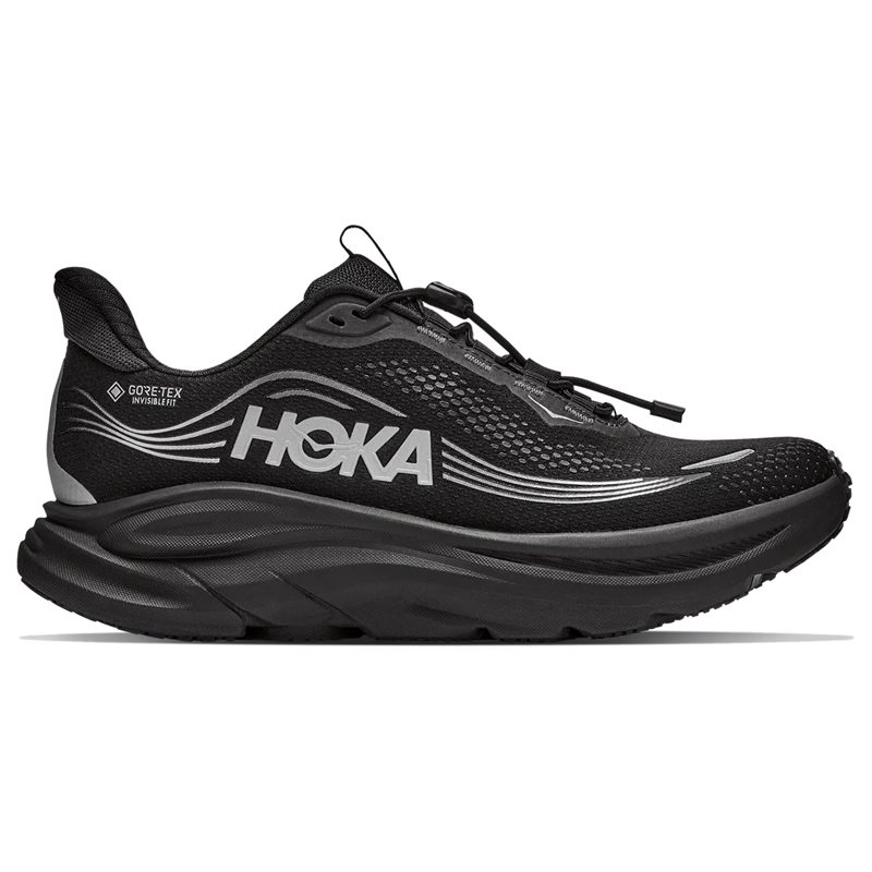 Hoka W Clifton 11 GTX Wide Black/Black - 38 2/3