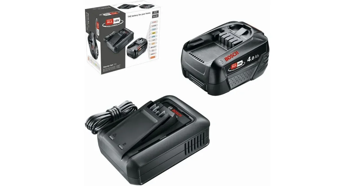 Boschin käynnistyssarja 18V 1x4Ah , AL18V-44