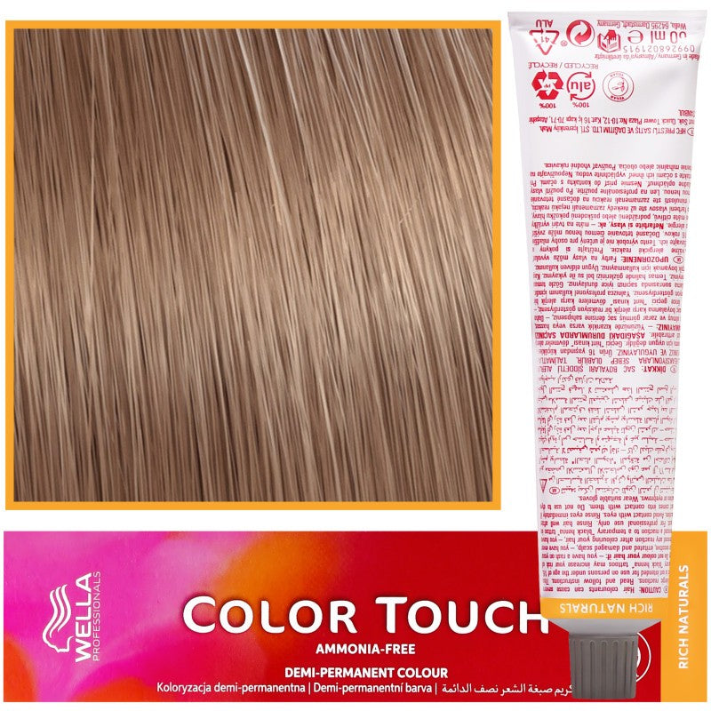 WELLA COLOR TOUCH Hiusväri 60 ml 9/97 erittäin vaalea kastanja seetri