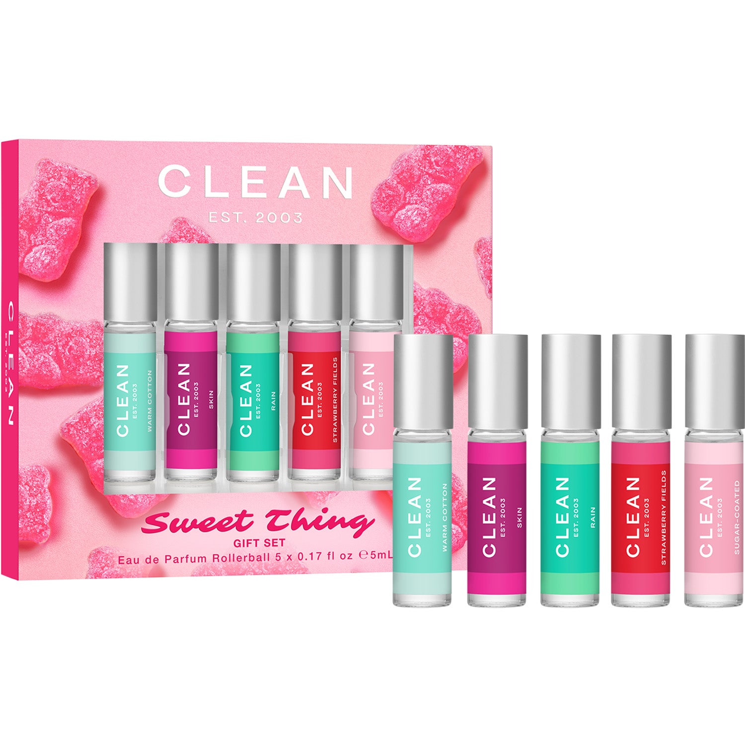 Clean Gift Set Spring Sweet Things EdP 5x5 ml - 25 ml