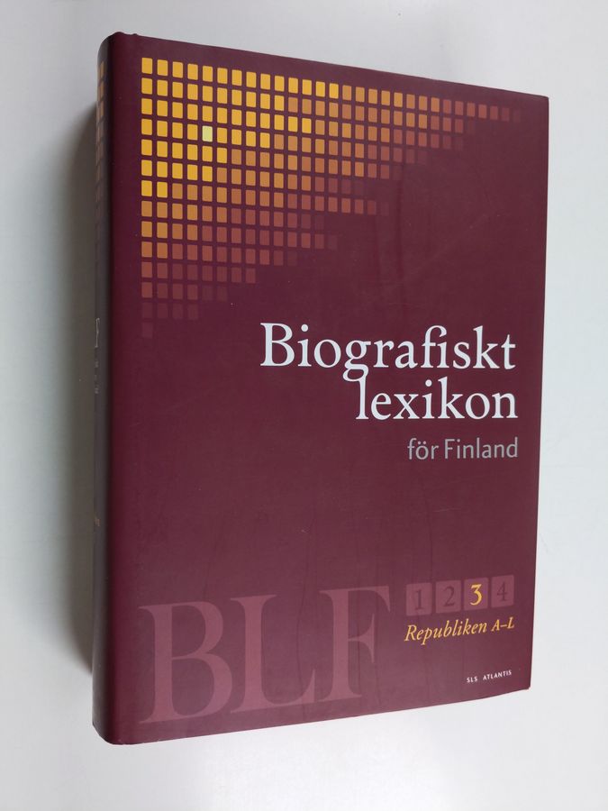 Biografiskt lexikon för Finland 3