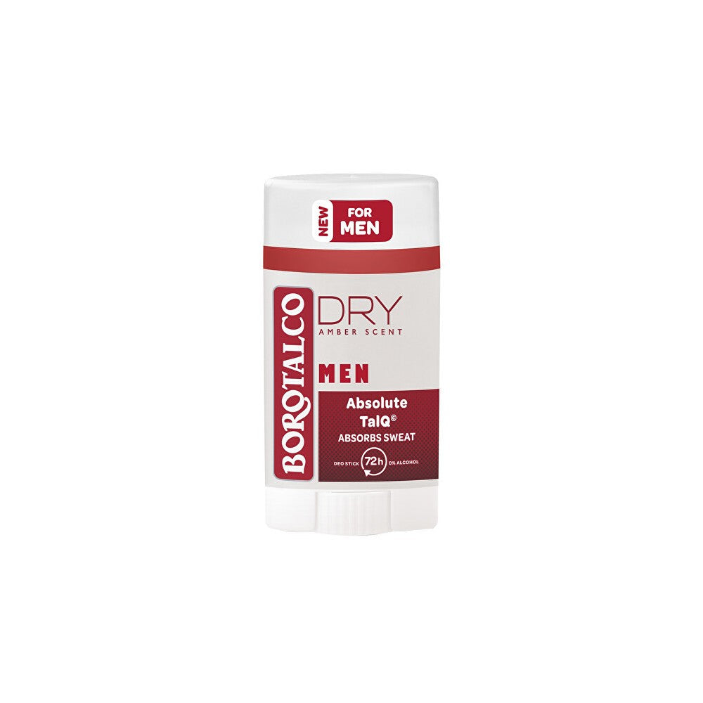 Borotalco Deodoranttipuikko, kuiva meripihkan tuoksu miehille - 40ml