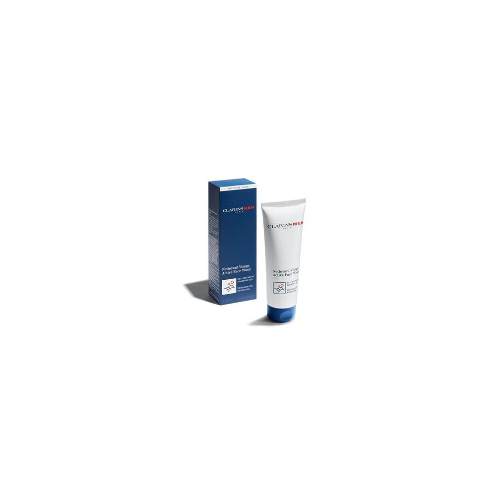 Clarins Men Active Gel detergente schiumogeno 125ml — Gel detergente viso