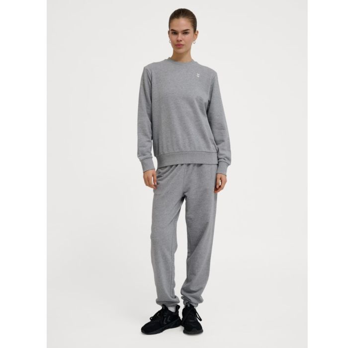 Hummel Pulse Sweat Crewneck K. M Harmaa Naiset