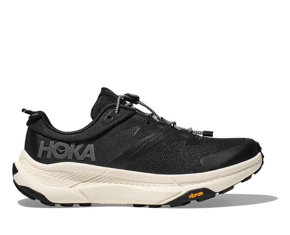 Hoka W Transport Wide Black/Alabaster - 36
