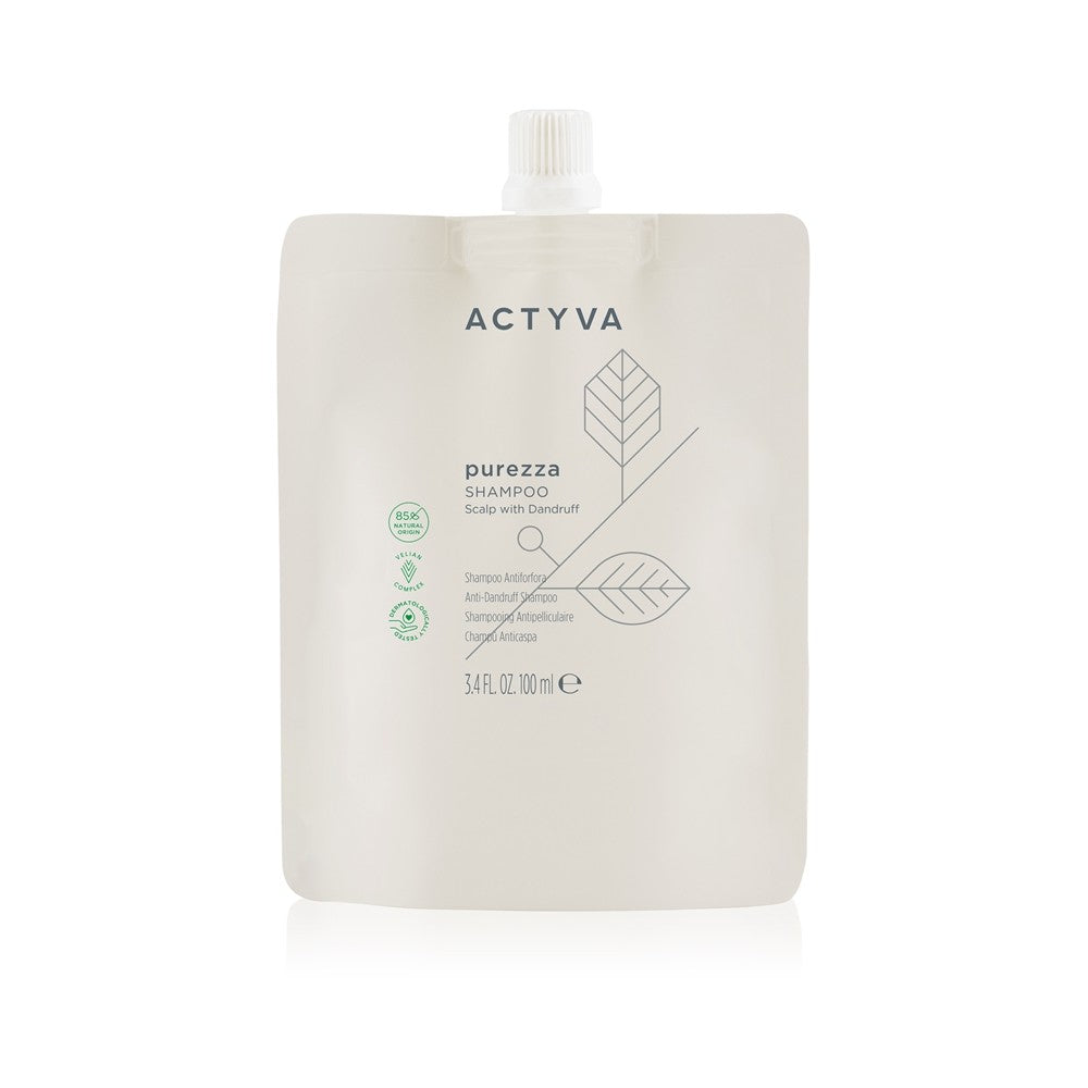 Kemon Actyva Purezza shampoo detergente per cuoi capelluti irritati 100ml — Shampoo capelli
