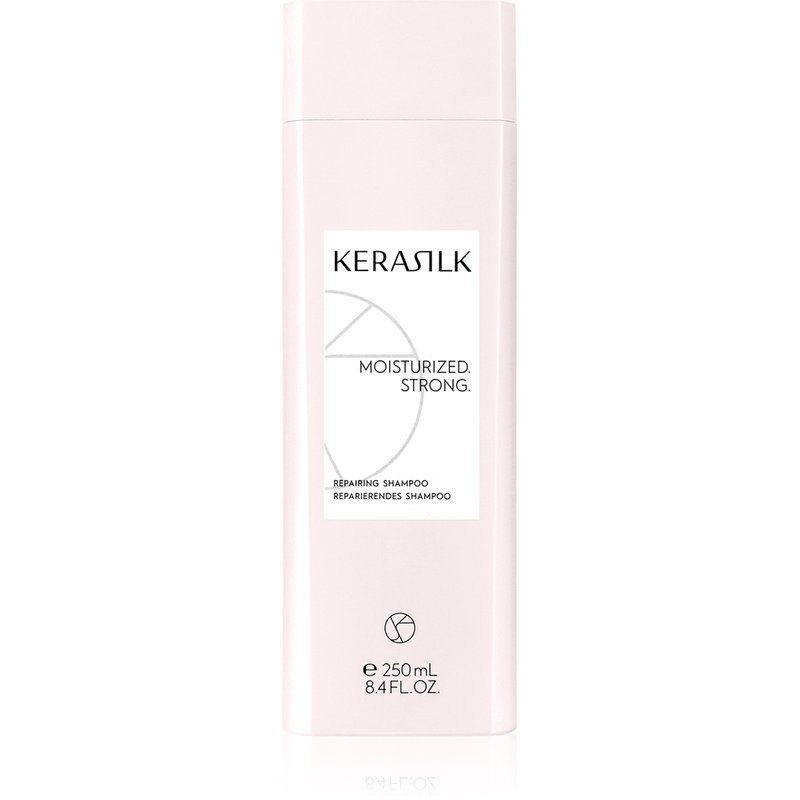 KERASILK Essentials Repairing Shampoo puhdistava ja ravitseva shampoo vaurioituneille ja kuiville hiuksille 250 ml