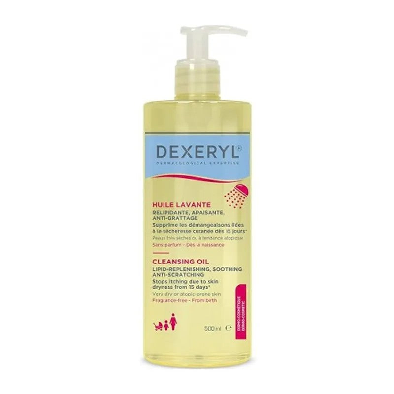 Dexeryl puhdistusöljy 500 ml