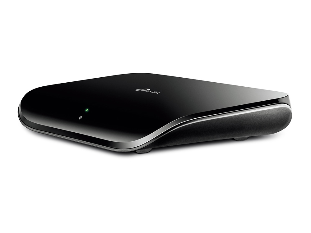TP-Link TL-SG1005D - 5-porttinen Gigabit-pöytäkytkin, Musta