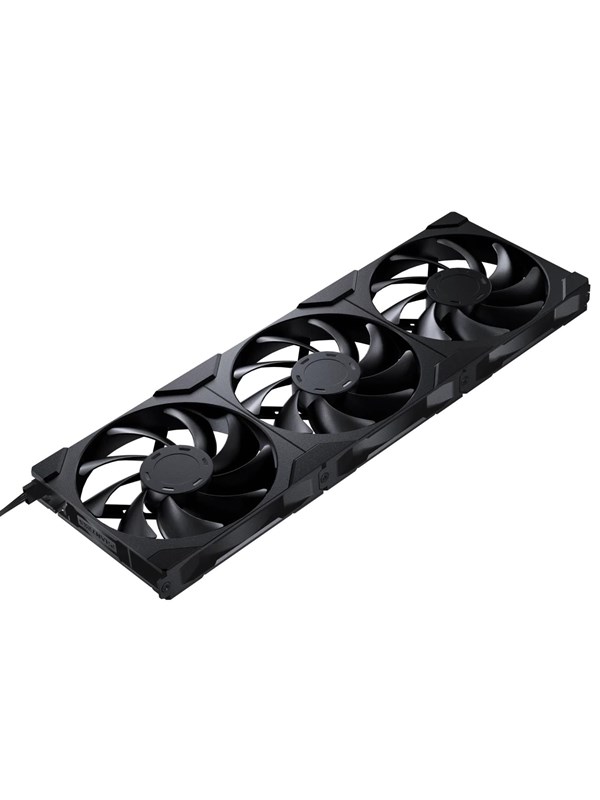 Phanteks M25 Gen2, 140 mm, nestelaakeri, PWM -tuuletinsarja, 3 kpl, musta
