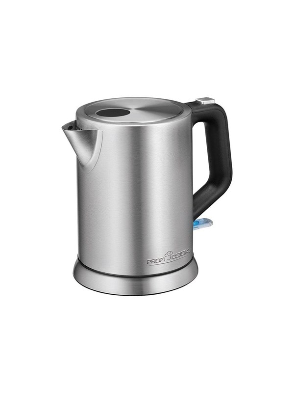 ProfiCook Vedenkeitin PC-WKS 1106 - kettle - stainless steel/black - Ruostumaton teräs/musta - 2200 W