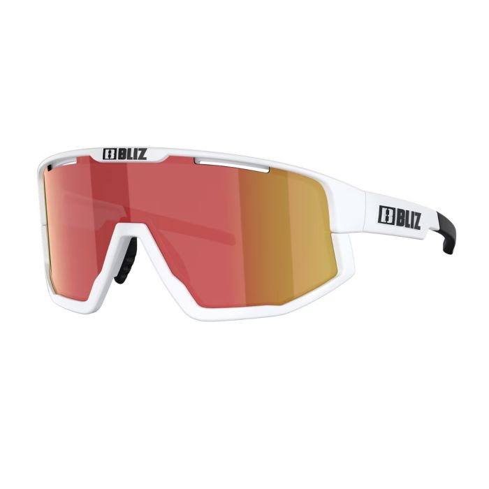 Bliz Active Fusion Matt White - Valkoinen Juoksulasit | RunningXpert.com