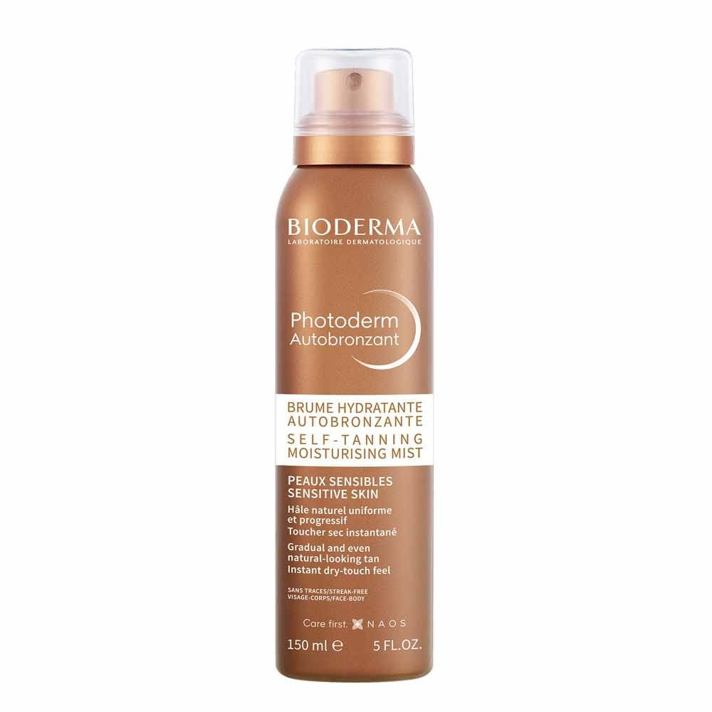Bioderma Photoderm Moisturizing itseruskettava sumu herkälle iholle 150ml