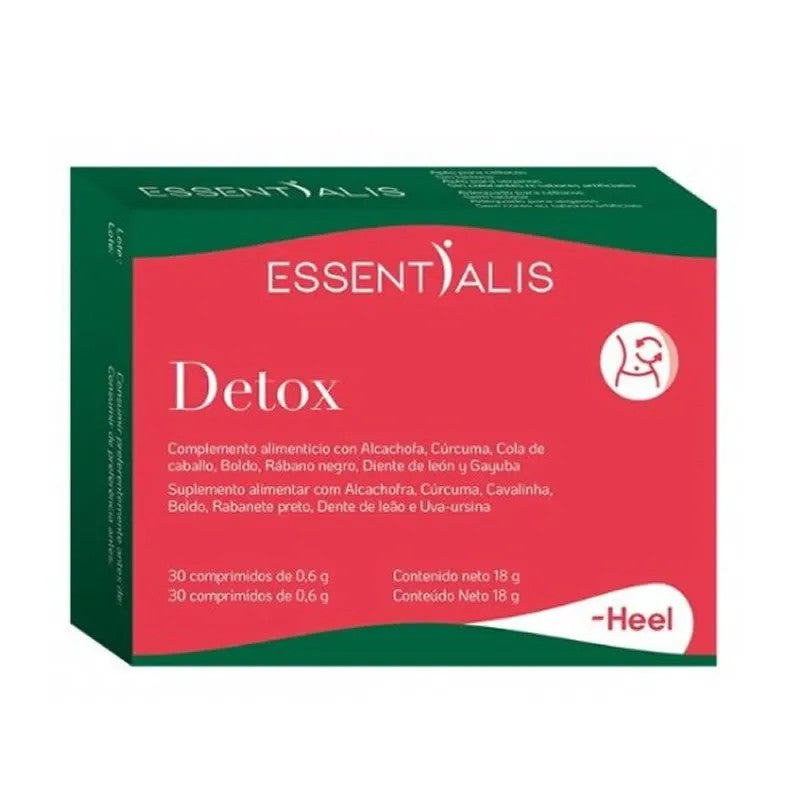 Heel Essentialis Detox 30 tablettia