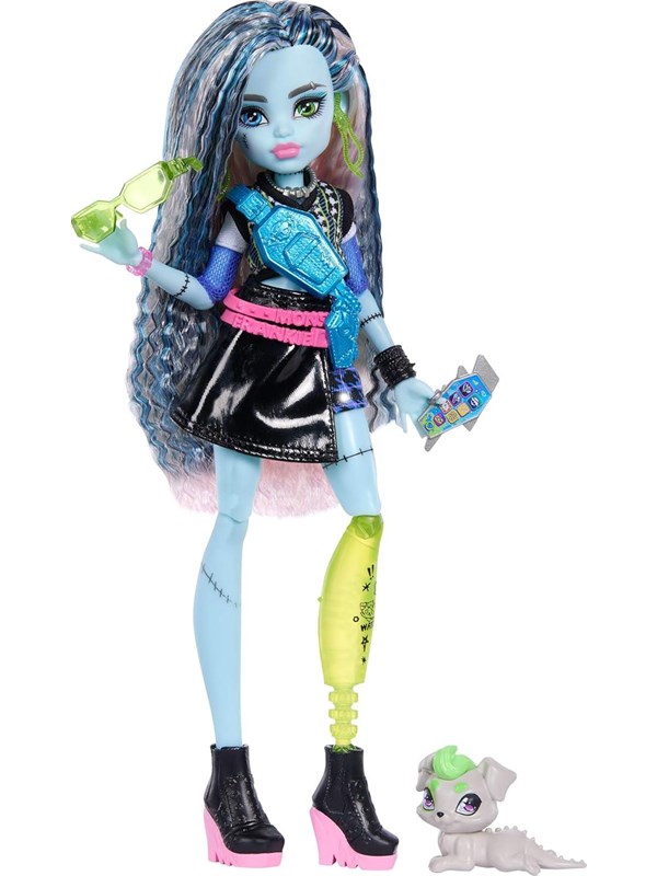 Monster High perusnukke Frankie Stein