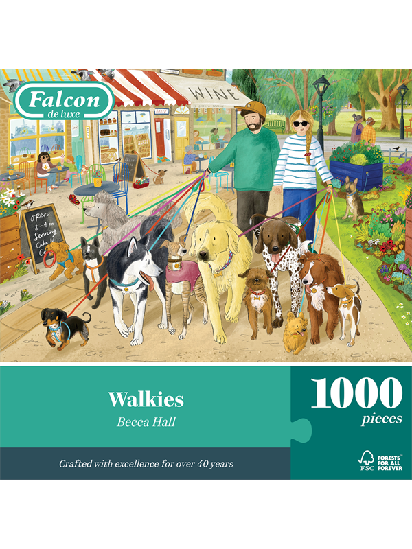 Falcon Haasta itseäsi tällä 1000 palan palapelillä.