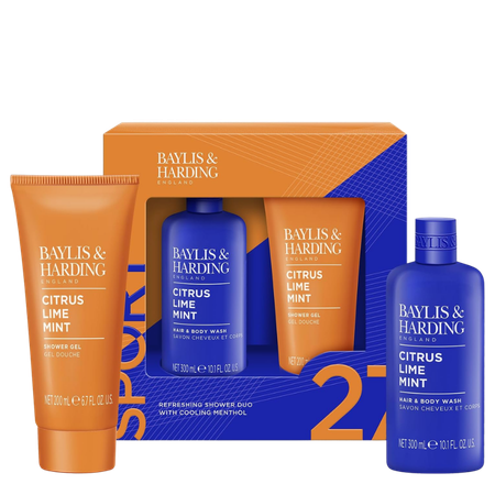 Baylis & Harding Citrus Lime Mint Refreshing Shower Duo Gift Set